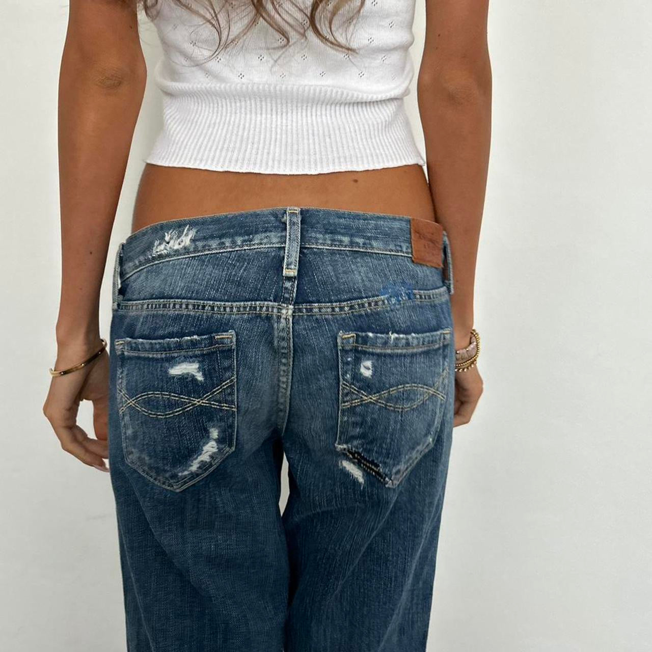 Vintage 2000’s Abercrombie and Fitch bootcut jeans