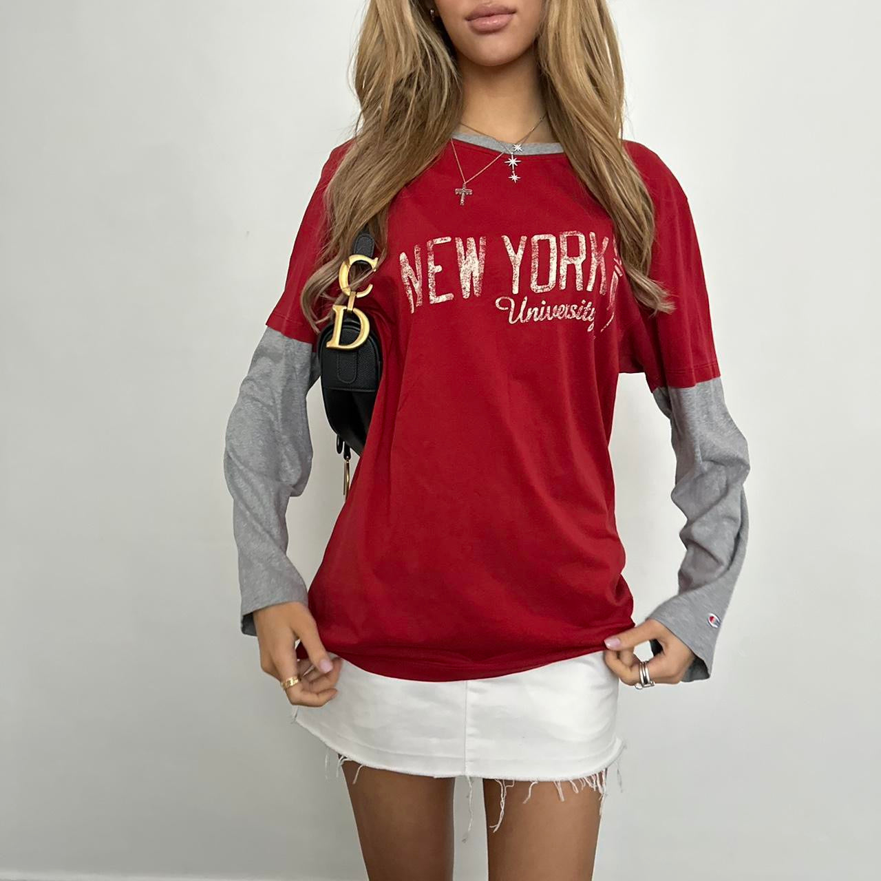 Vintage New York double sleeve top ♡