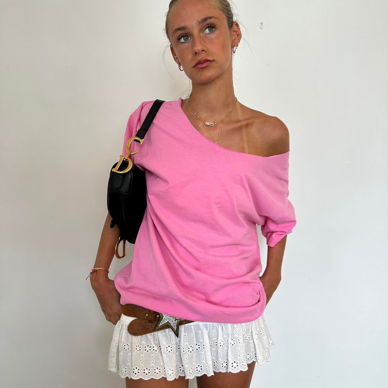 Vintage 90’s basics pink top