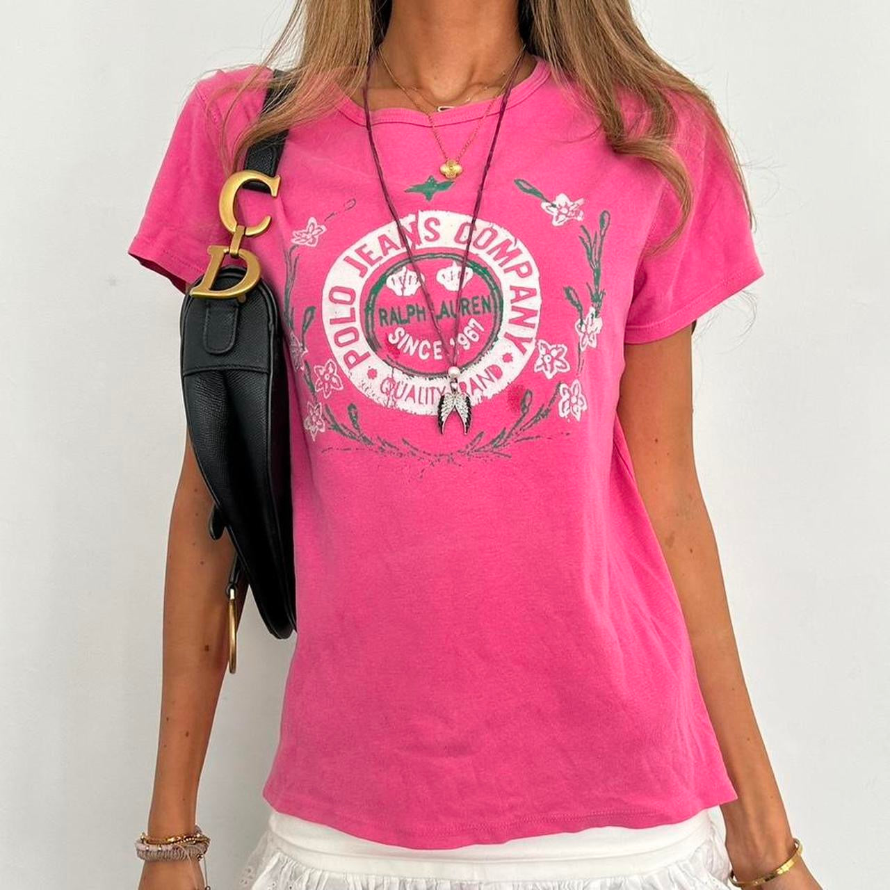 Vintage 2000s Polo Ralph Lauren floral top