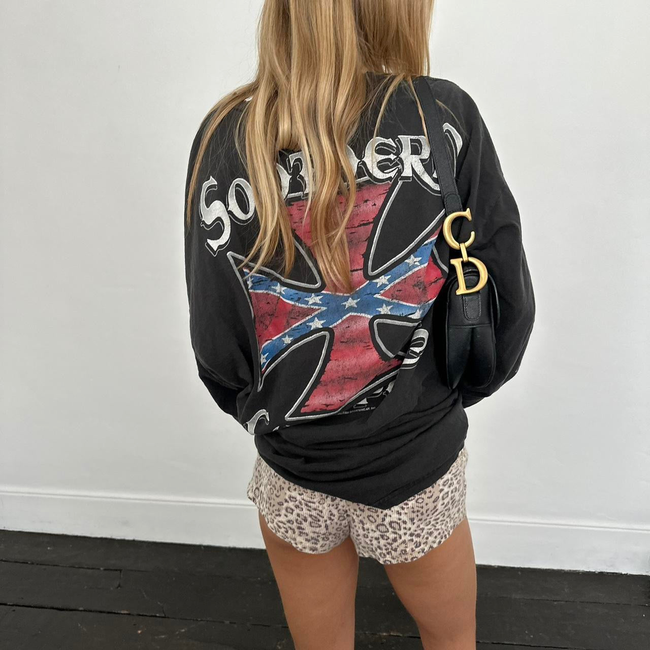 Vintage long sleeve skater oversized top