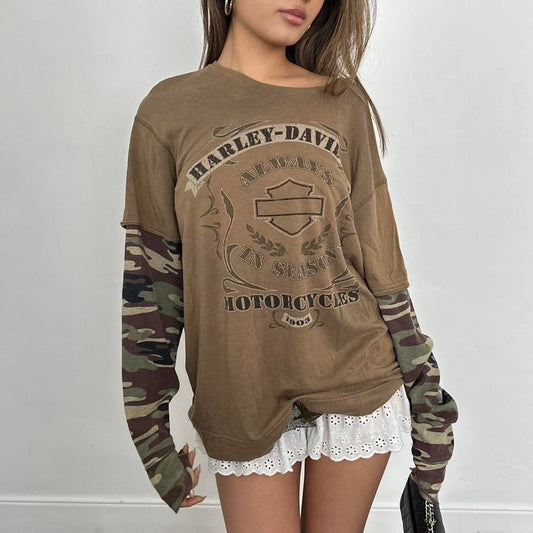 Vintage Harley Davidson long sleeves top 💞