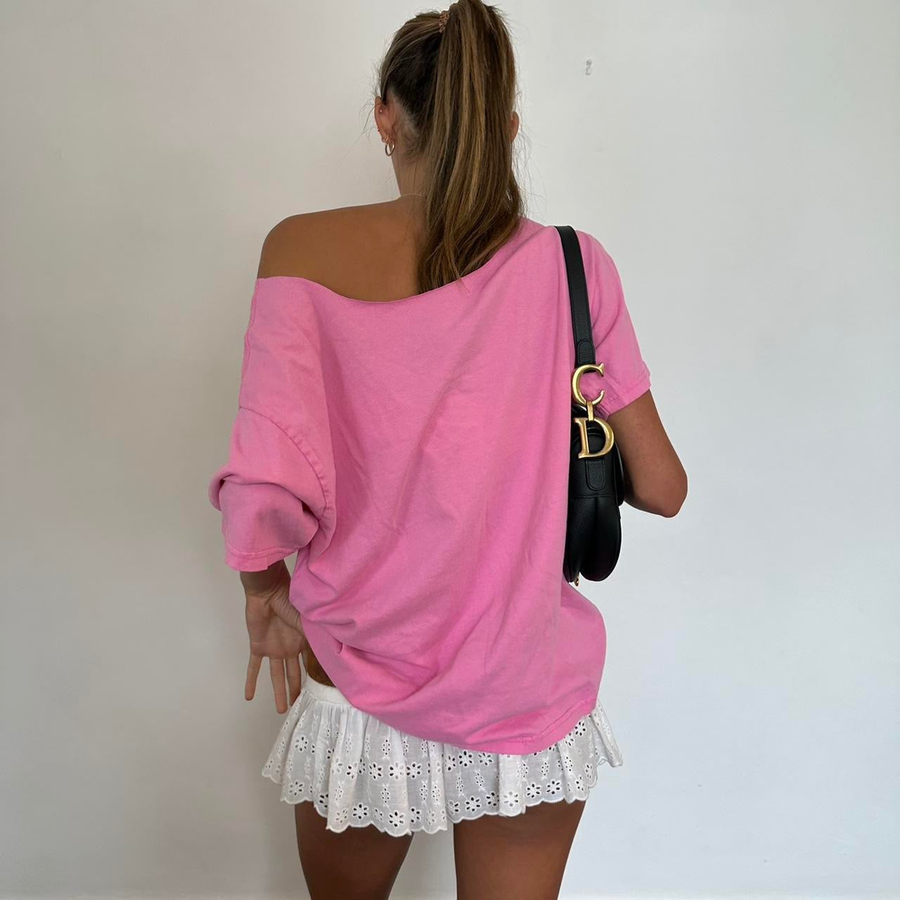 Vintage 90’s basics pink top