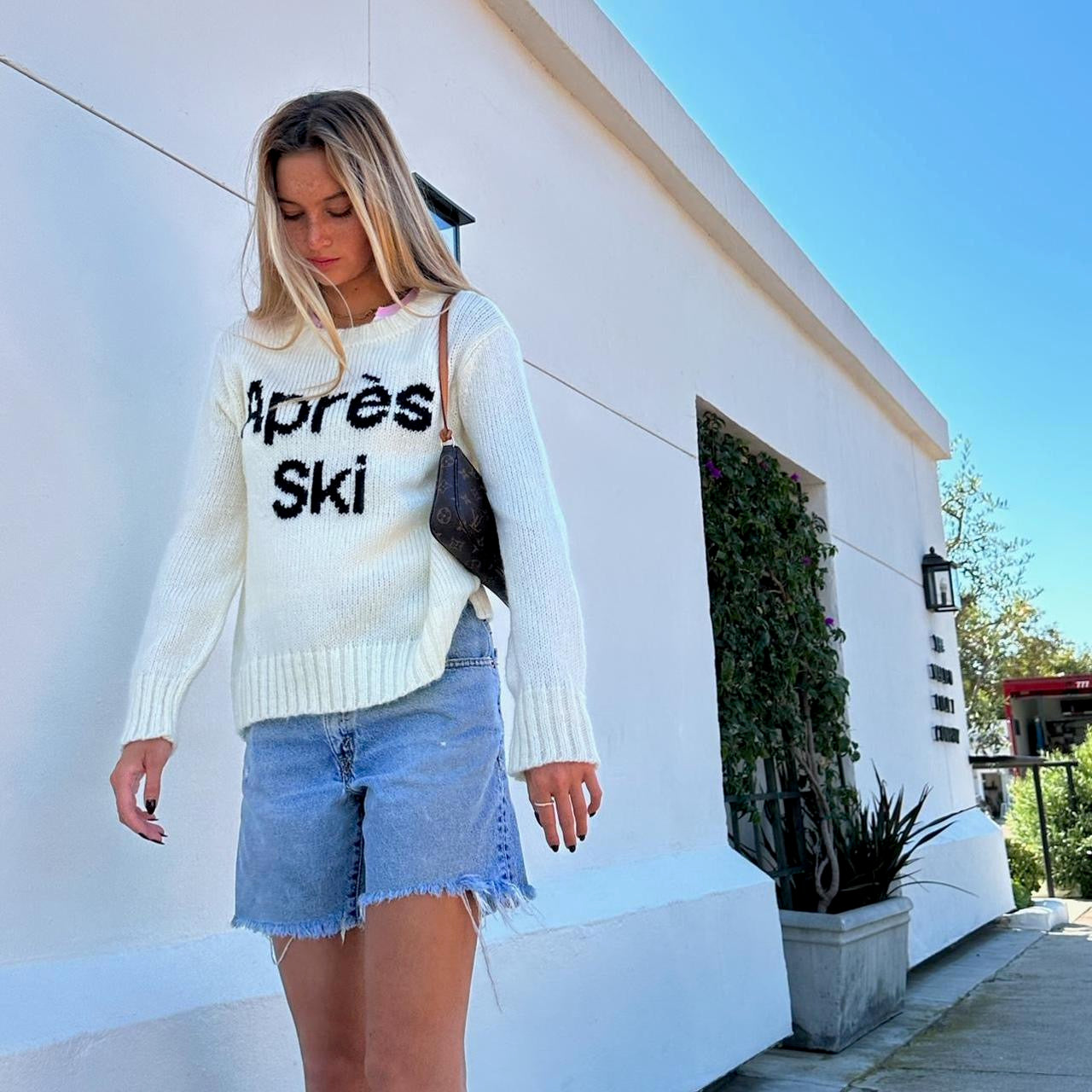 Vintage Apres Ski knit jumper