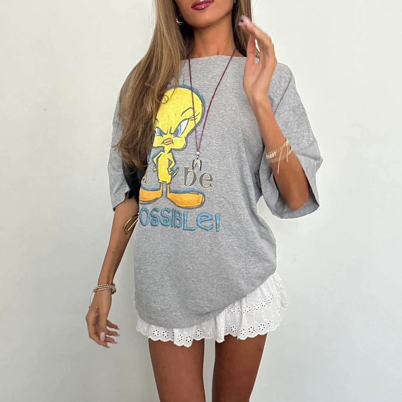 Vintage 2000’s tweety oversized top