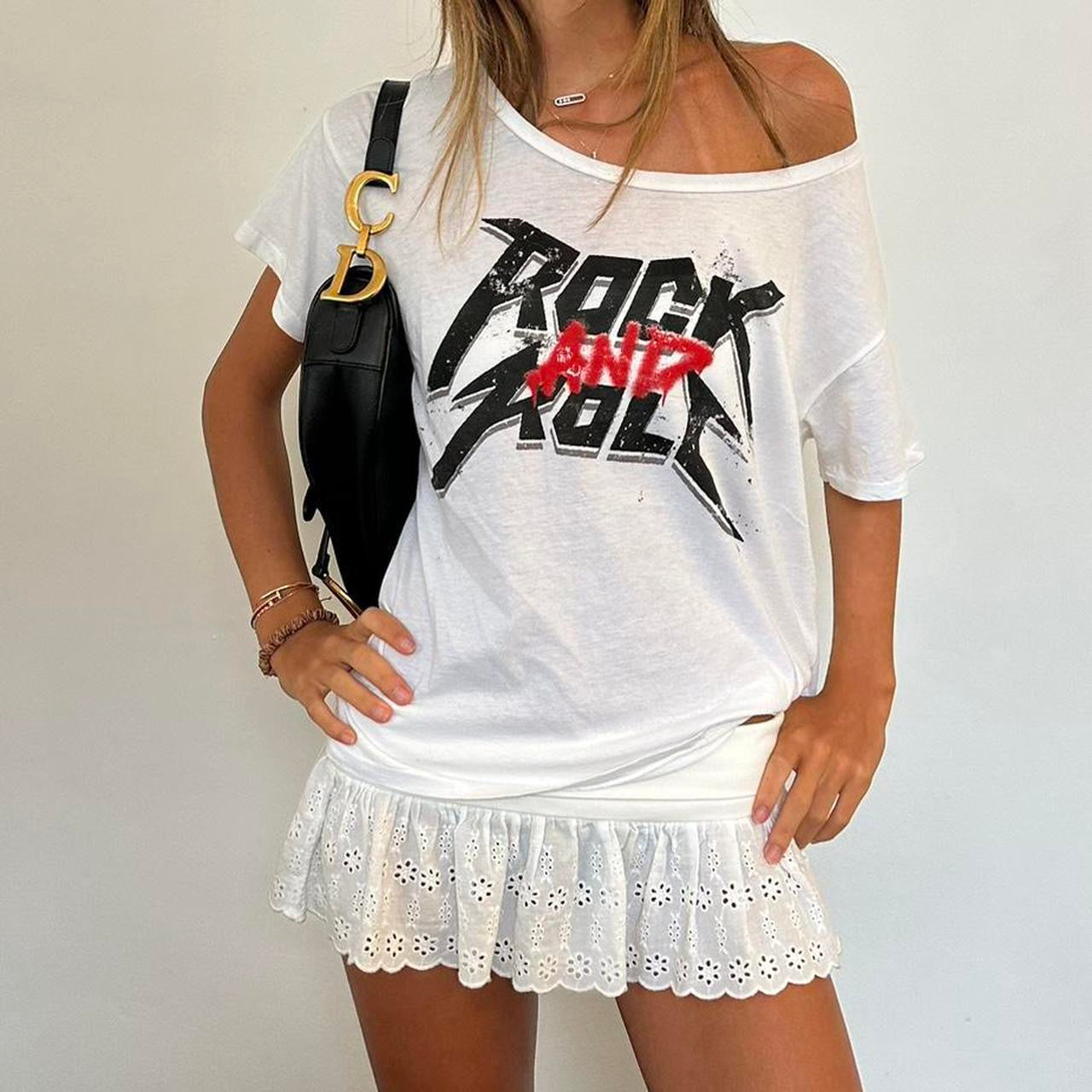 Vintage Ralph Lauren Rock and Roll graphic top