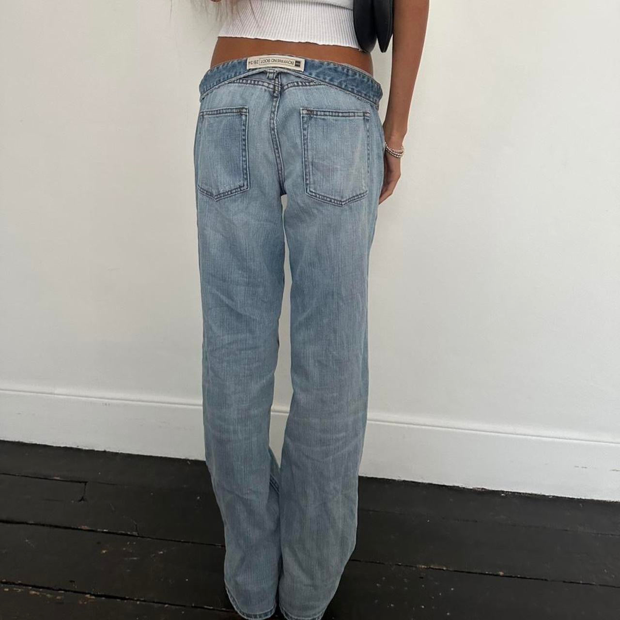 Vintage Gap 2000’s boyfriend bootcut blue jeans