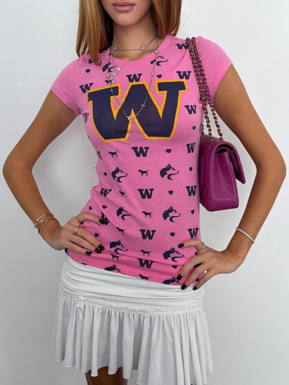 Vintage 2000’s Victoria’s Secret Pink varsity top
