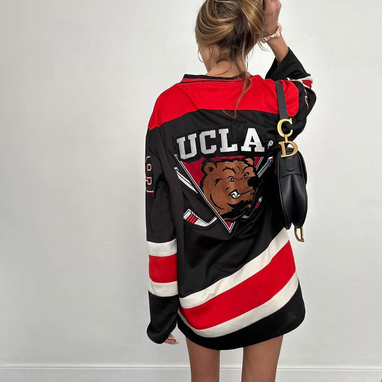 Vintage 2000’s UCLA black & red jersey