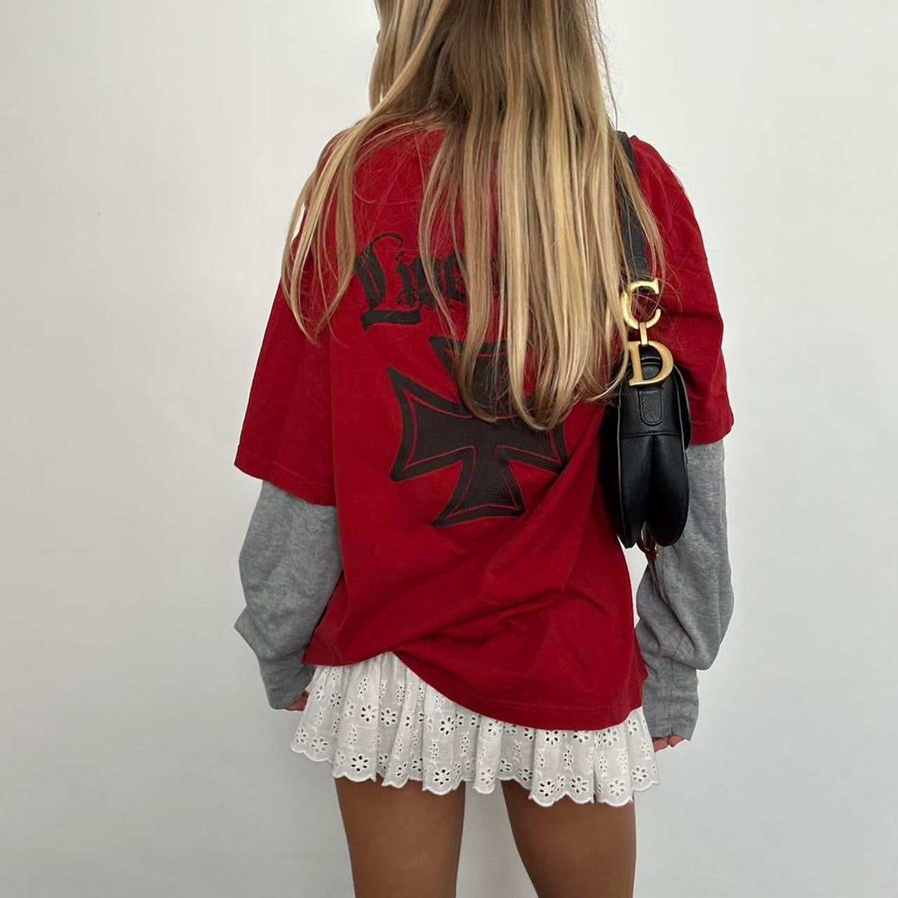 Vintage 90’s Skater long sleeves double layered top