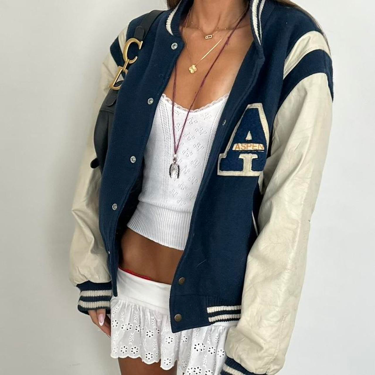 Vintage 90s rare ASPEN varsity jacket