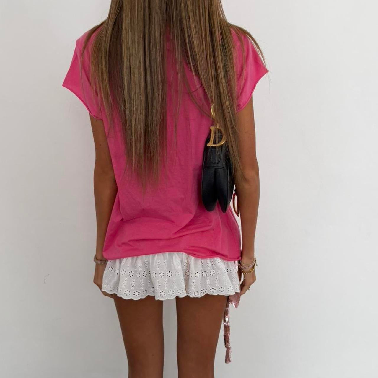 Vintage 2000’s Victoria’s Secret pink sunset tee