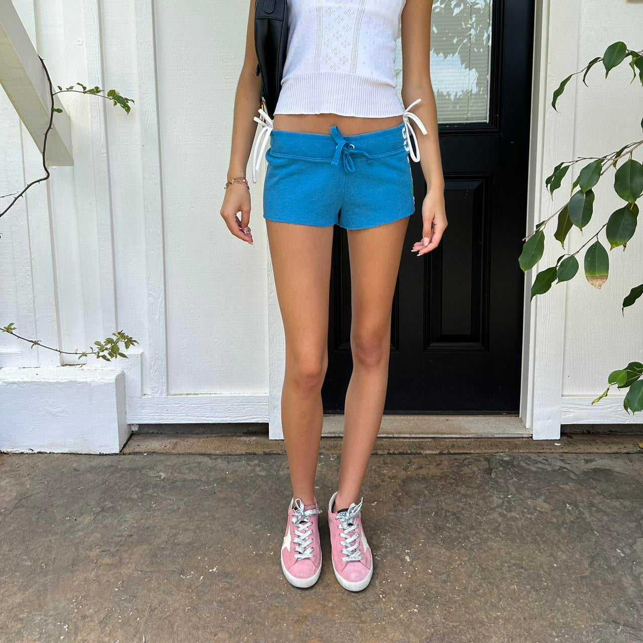 Vintage 2000’s Victoria’s Secret blue shorts