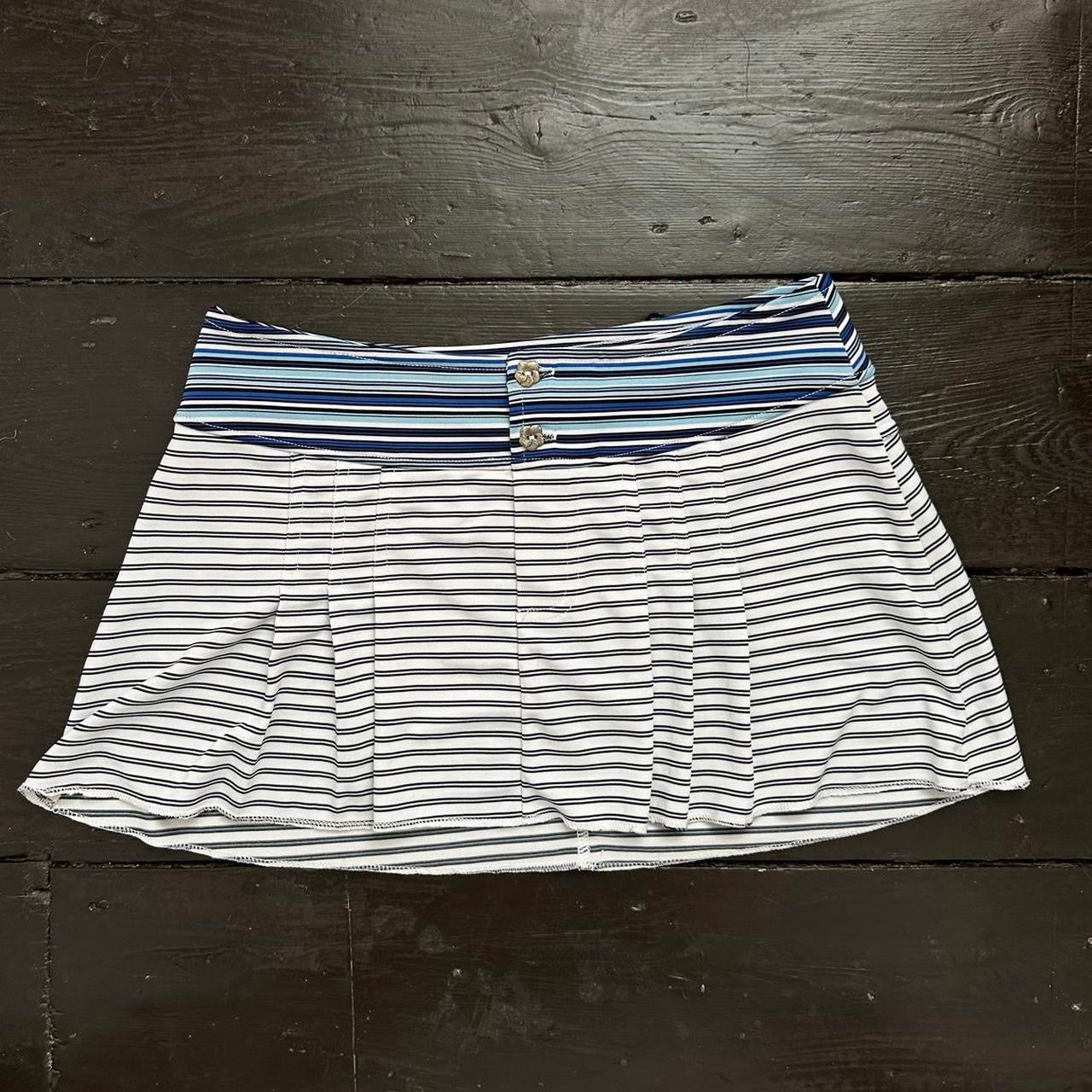 Vintage early 2000s Lucky Brand striped surf skirt