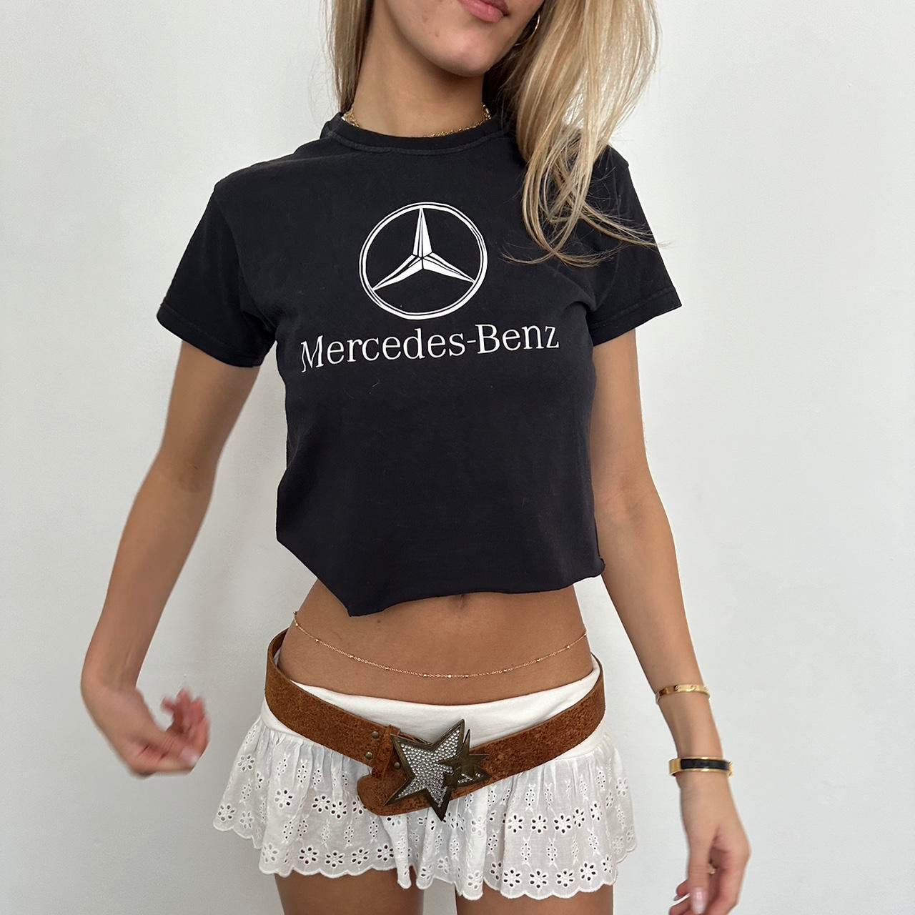 Vintage 90’s Mercedes baby tee 🖤