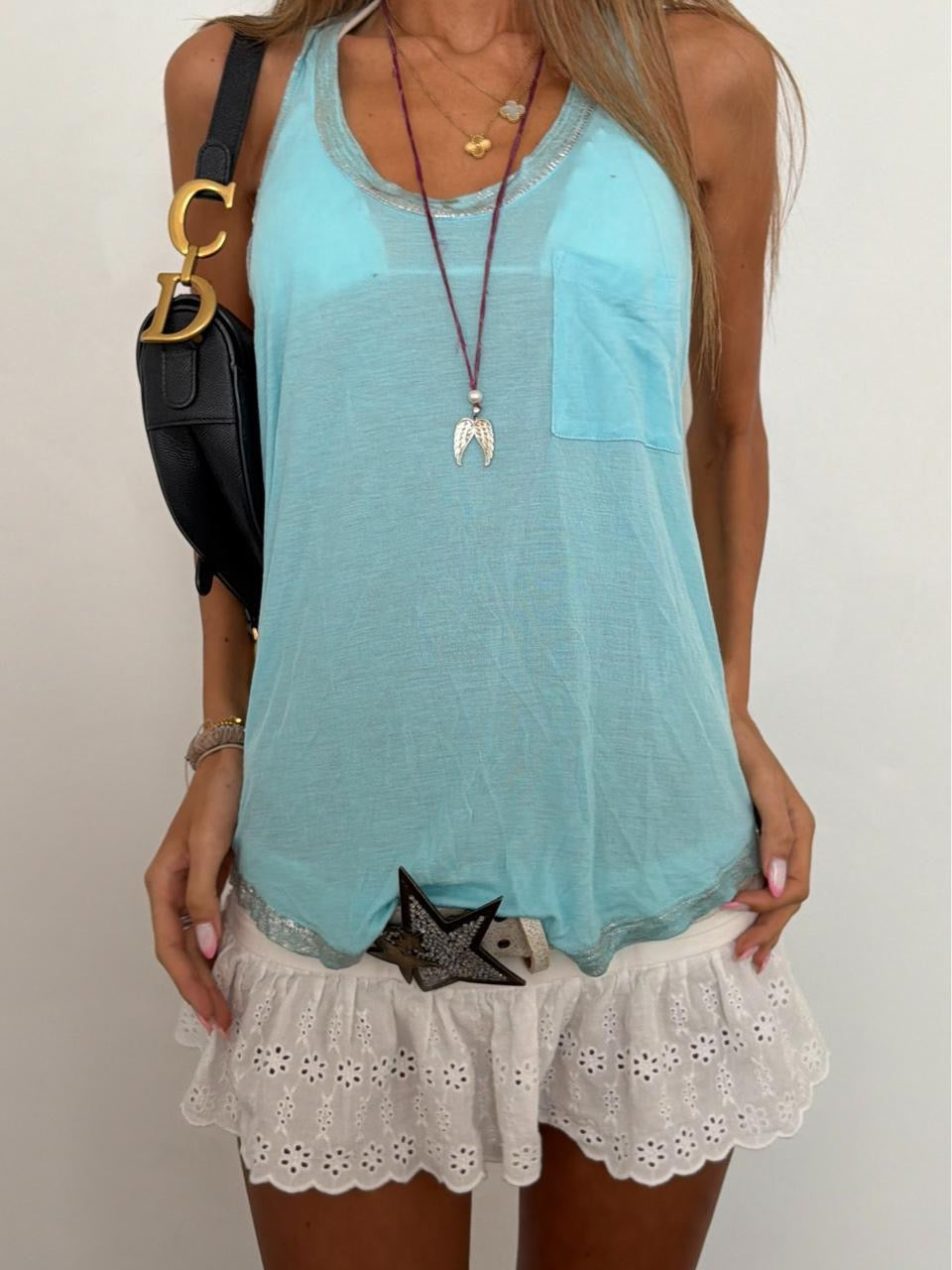 Vintage Zadig & Voltaire blue top