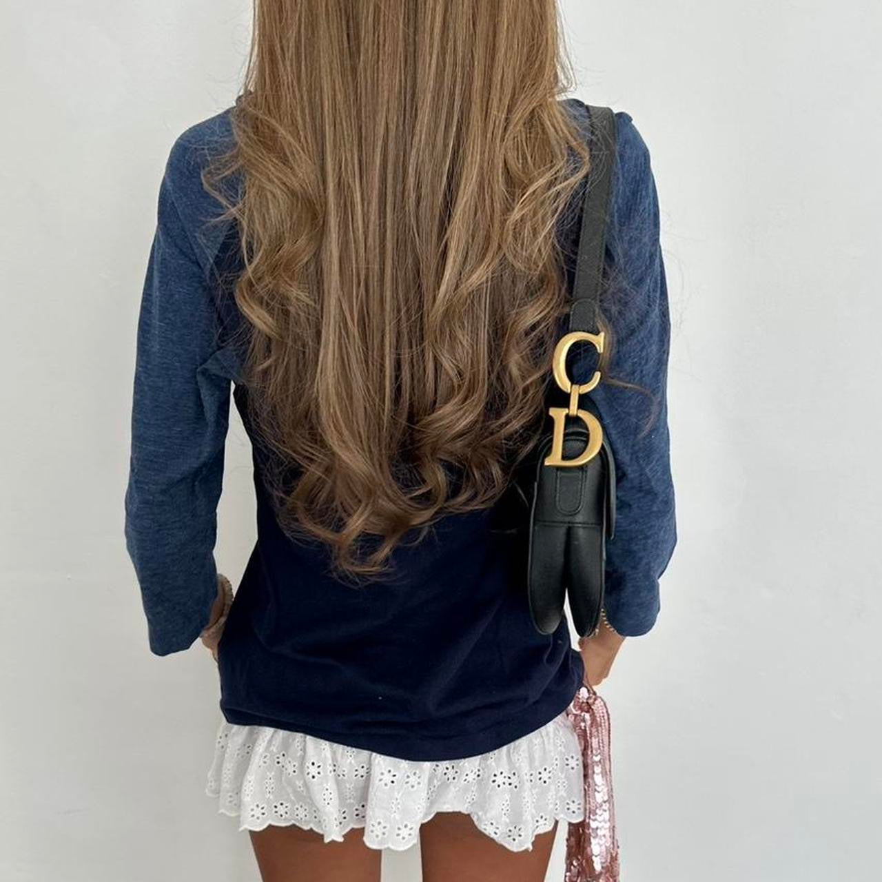 Vintage 00s Ralph Lauren racing blue top