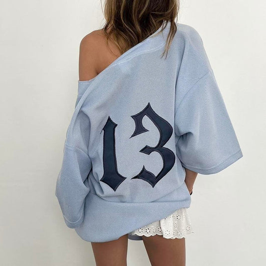 Vintage 13 oversized jersey top