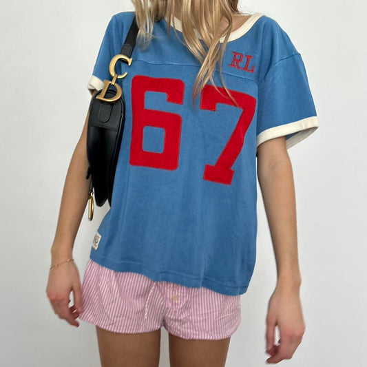 Vintage Ralph Lauren short sleeve graphic jersey