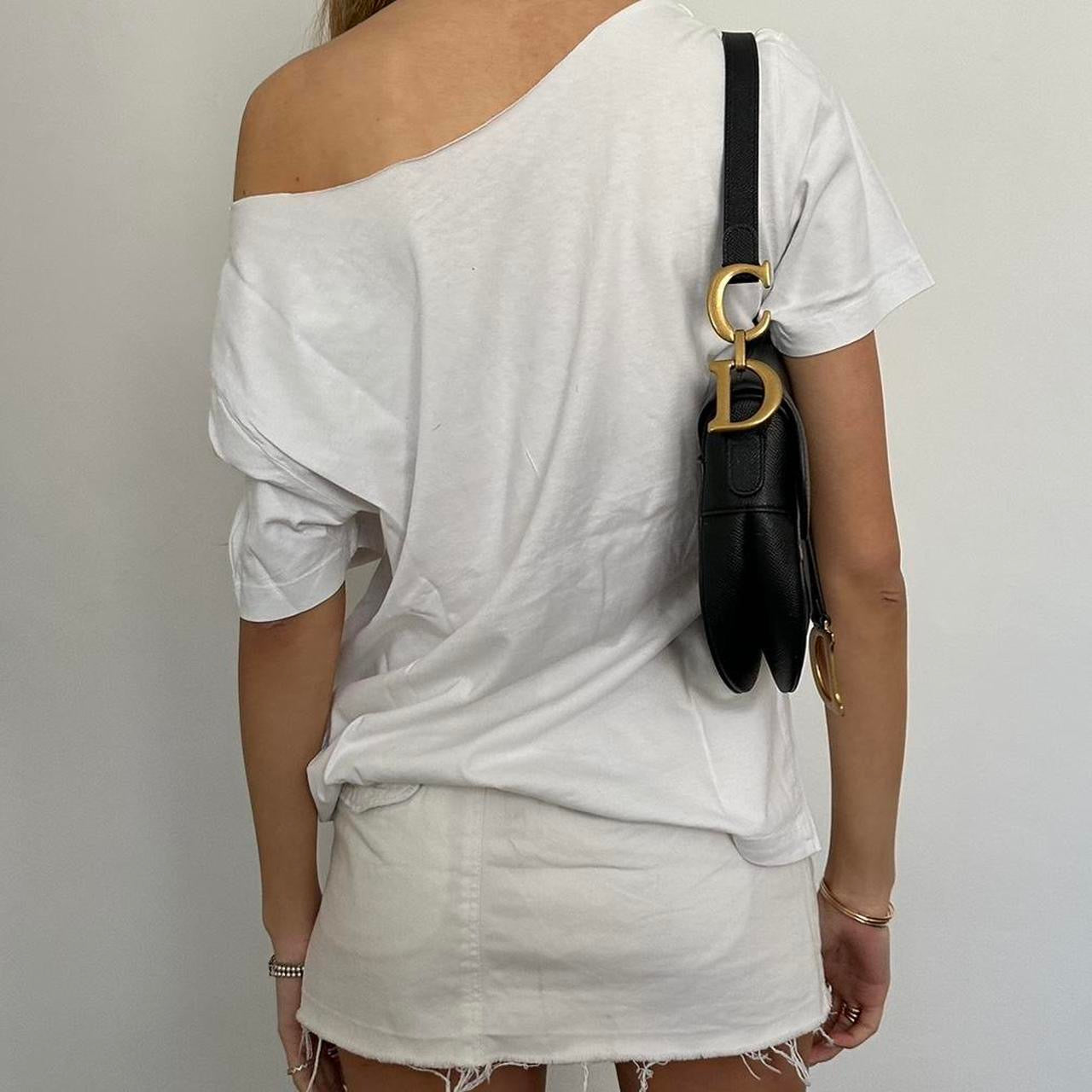 Vintage white Beverly Hills Polo Club off shoulder top