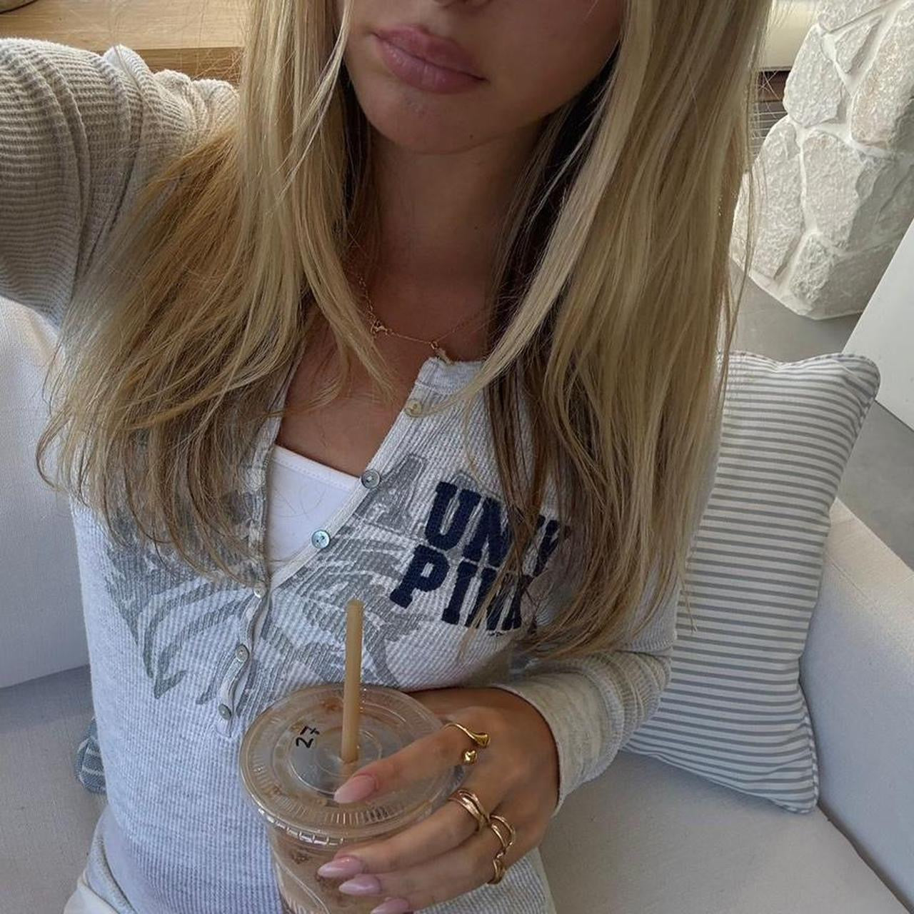 Vintage Victoria’s Secret grey long sleeve top