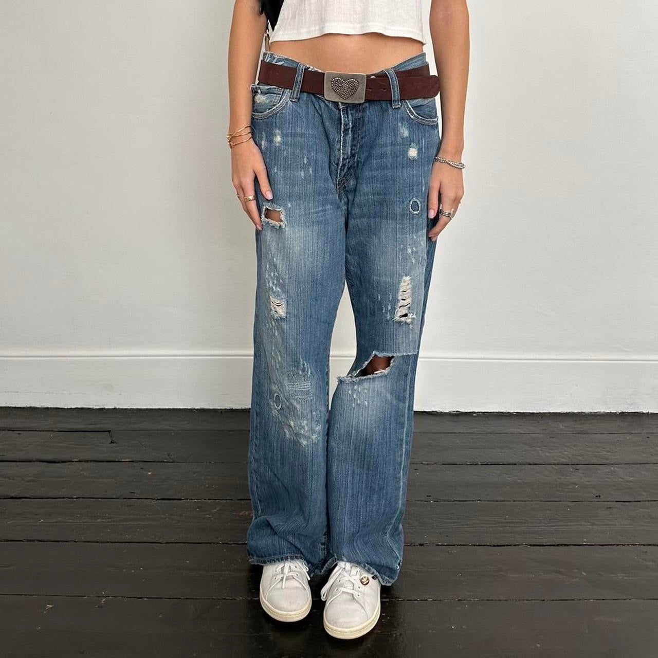 Vintage 2000’s Abercrombie and Fitch boyfriend fit jeans