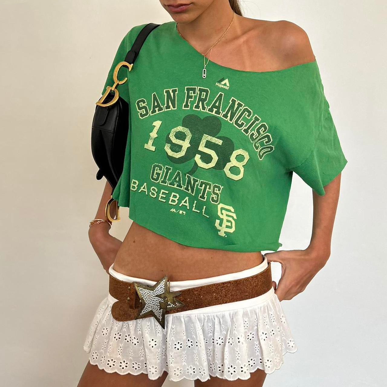 Vintage San Francisco Giants ⚾️ off the shoulder top