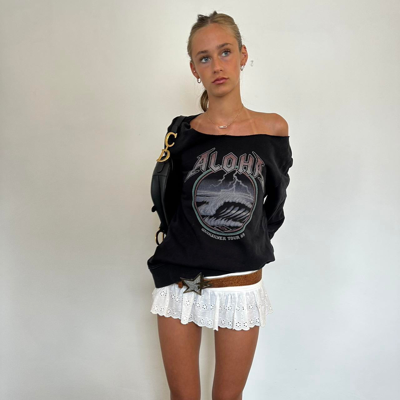 Vintage Aloha black sweatshirt