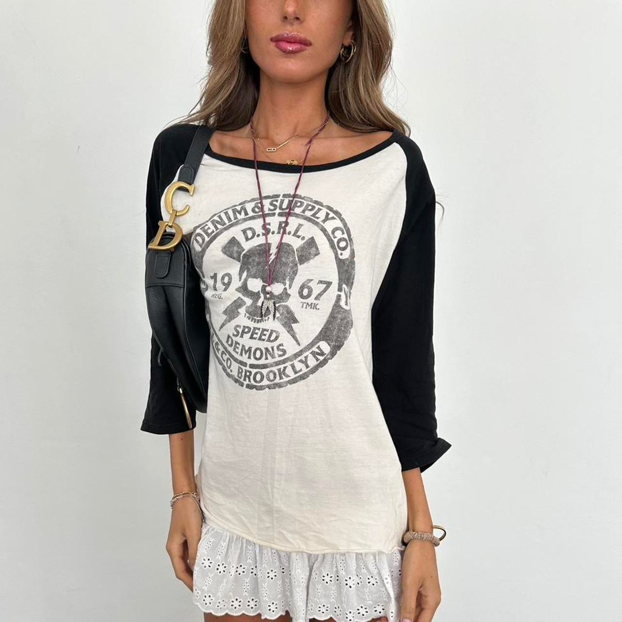 Vintage 2000s Polo Ralph Lauren skull top