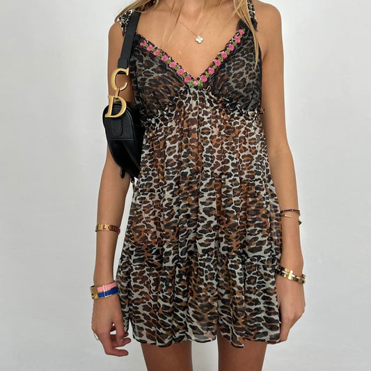 Vintage 90’s leopard print dress