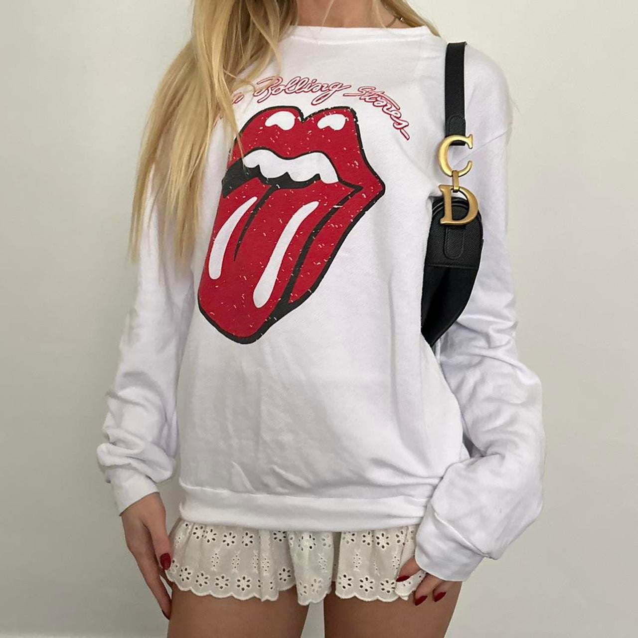 Vintage 2000’s Rolling Stones long sleeve top