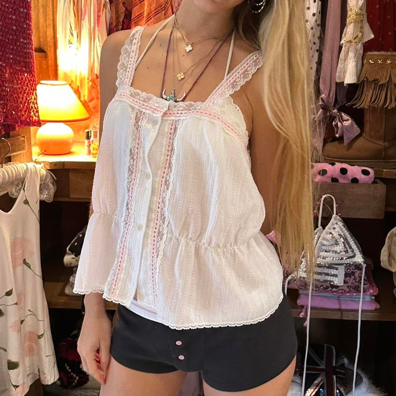 Vintage 90’s lace cami top