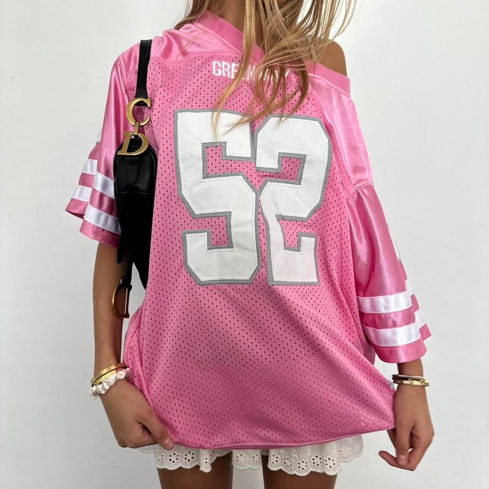 Vintage 90’s rare pink oversized jersey