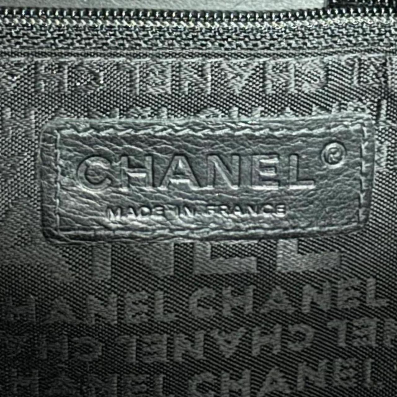 CHANEL 2003-2004 brown Mademoiselle handbag