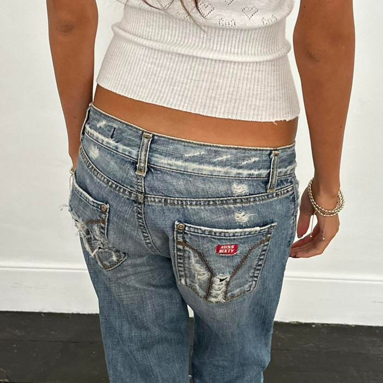 Vintage 2000’s Miss Sixty blue bootcut jeans