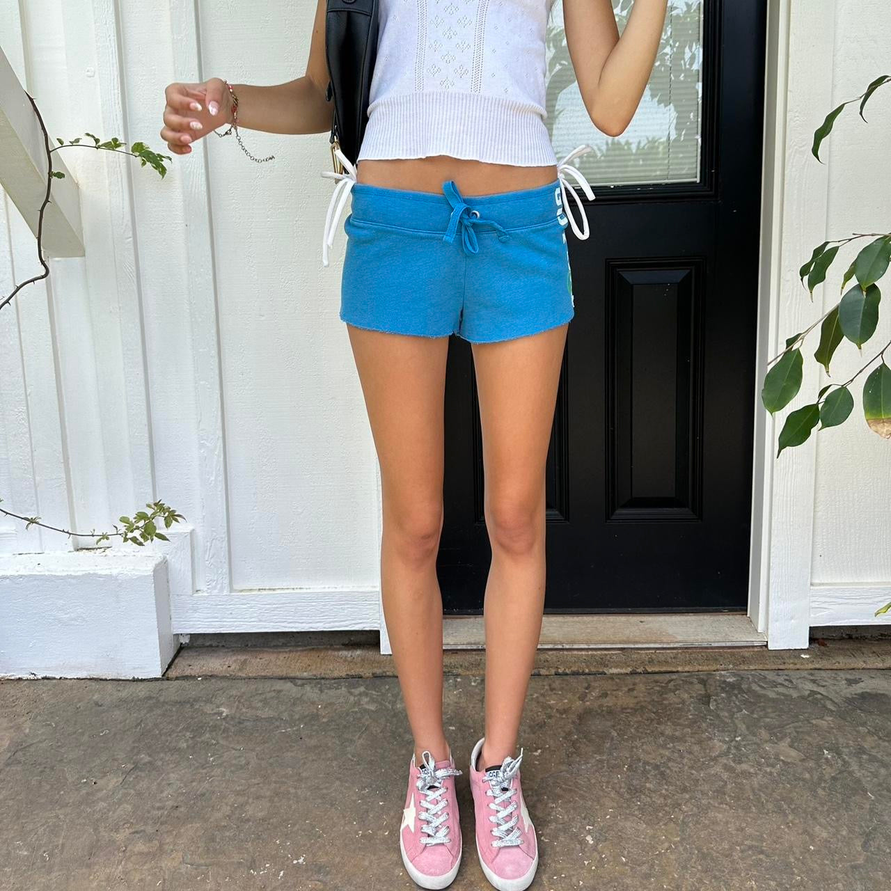 Vintage 2000’s Victoria’s Secret blue shorts