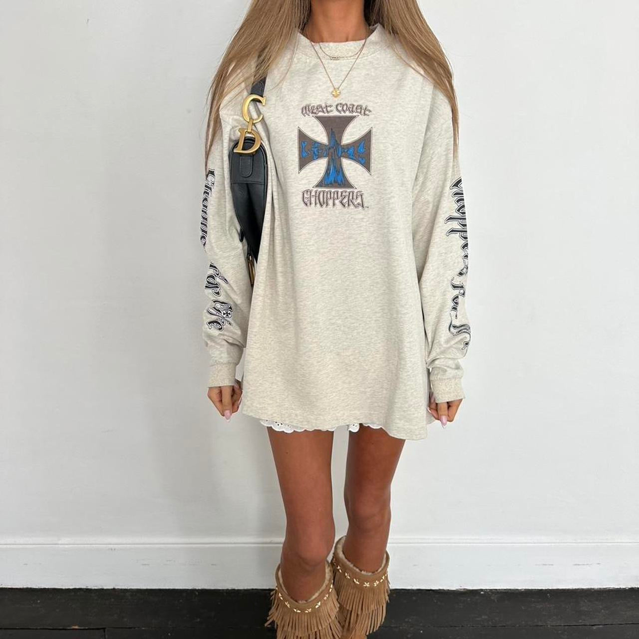 Vintage 2000’s West Coast Choppers long sleeve top
