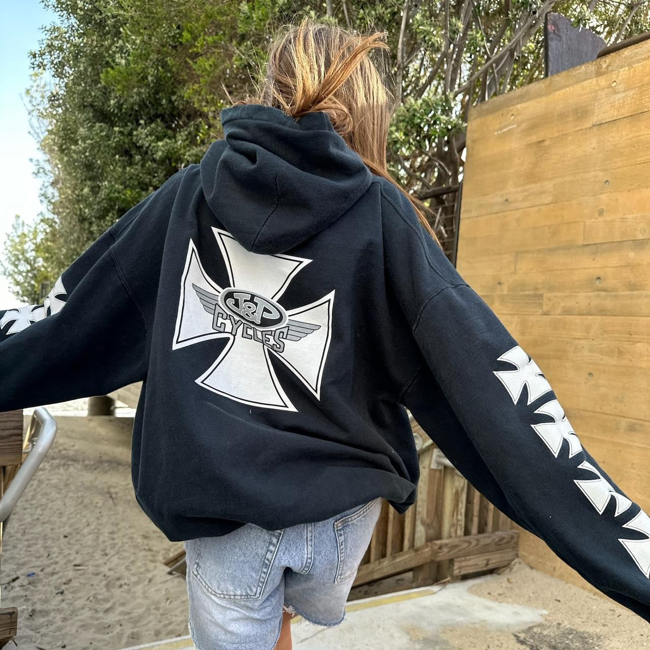 Vintage 90’s West Coast Choppers hoodie