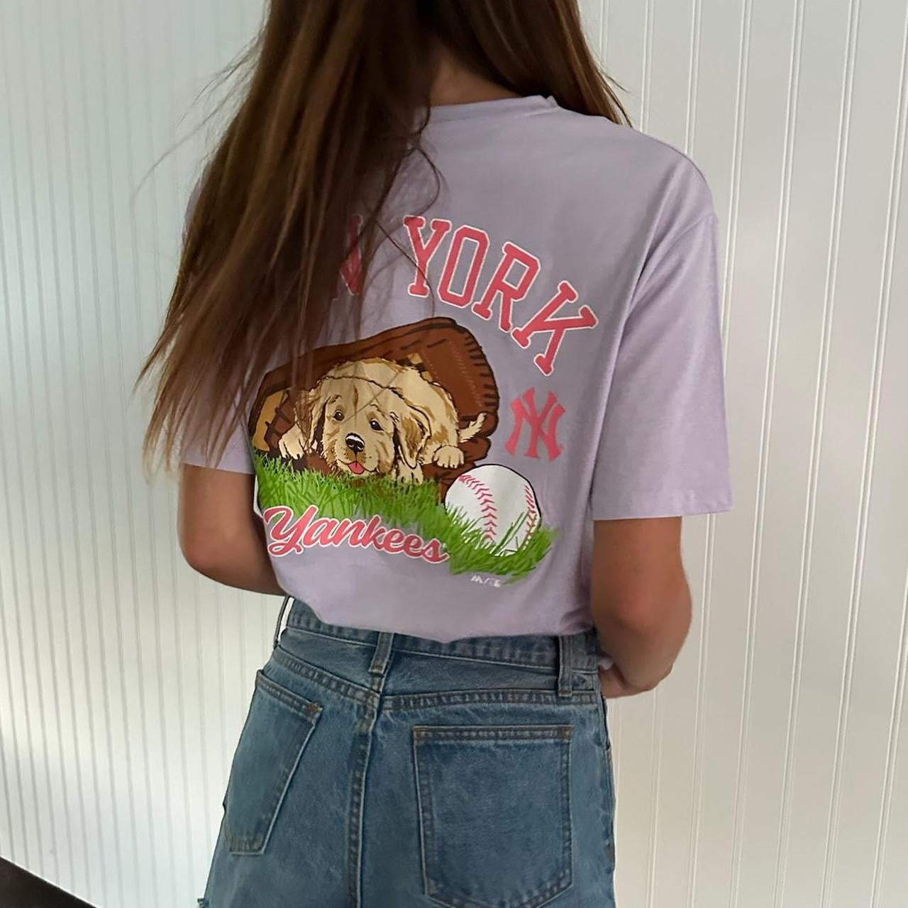 Vintage 90’s New York Yankees 🐶 tee ⭐️