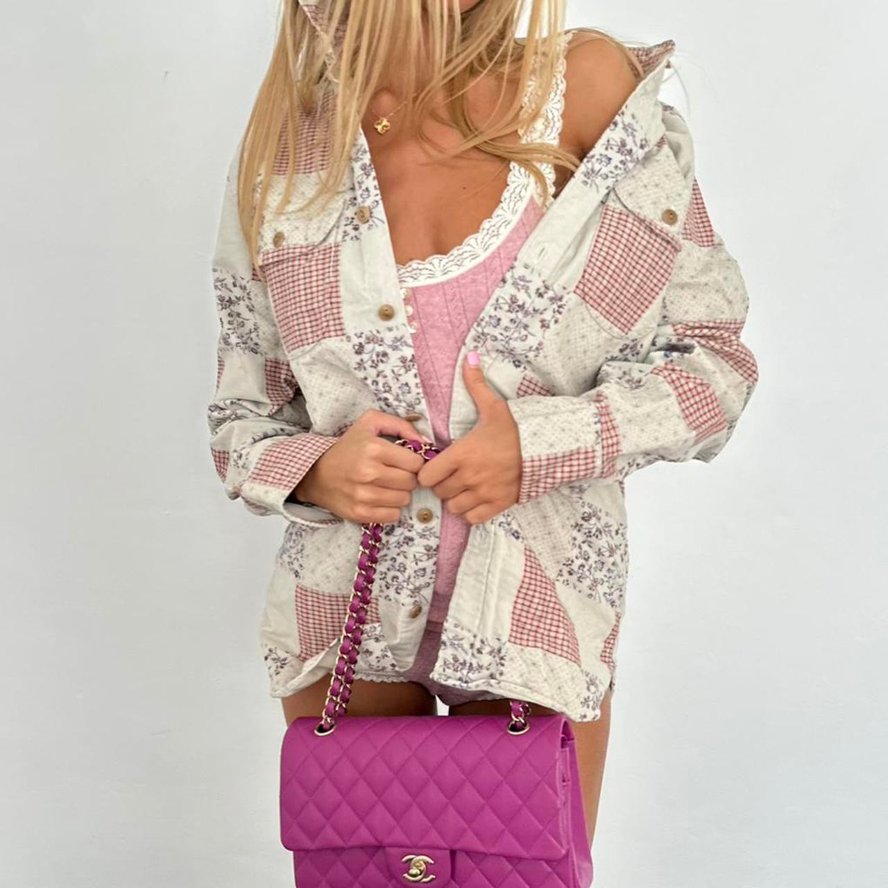 Vintage J.Crew floral patchwork shirt