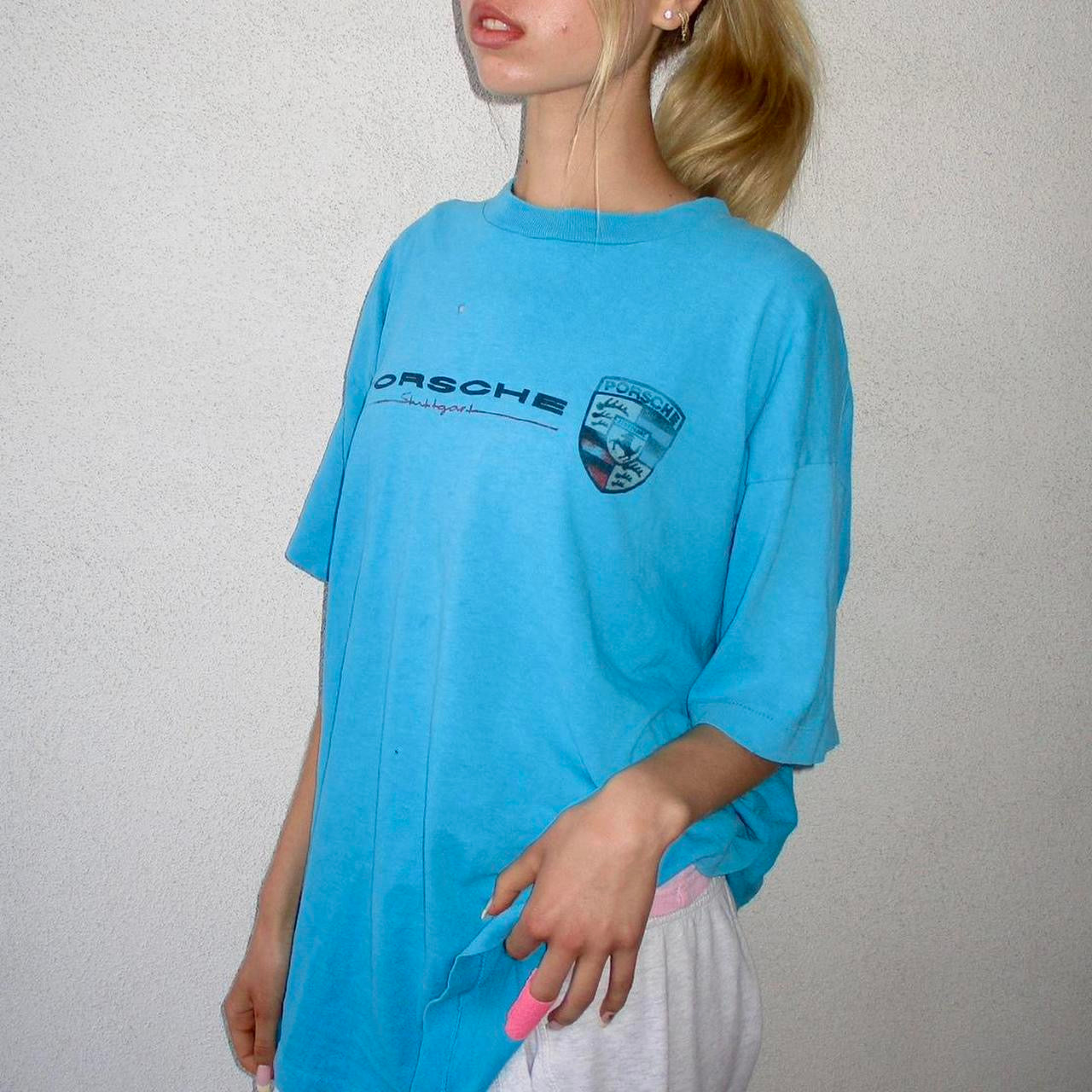 Vintage 90’s distressed Porsche authentic top