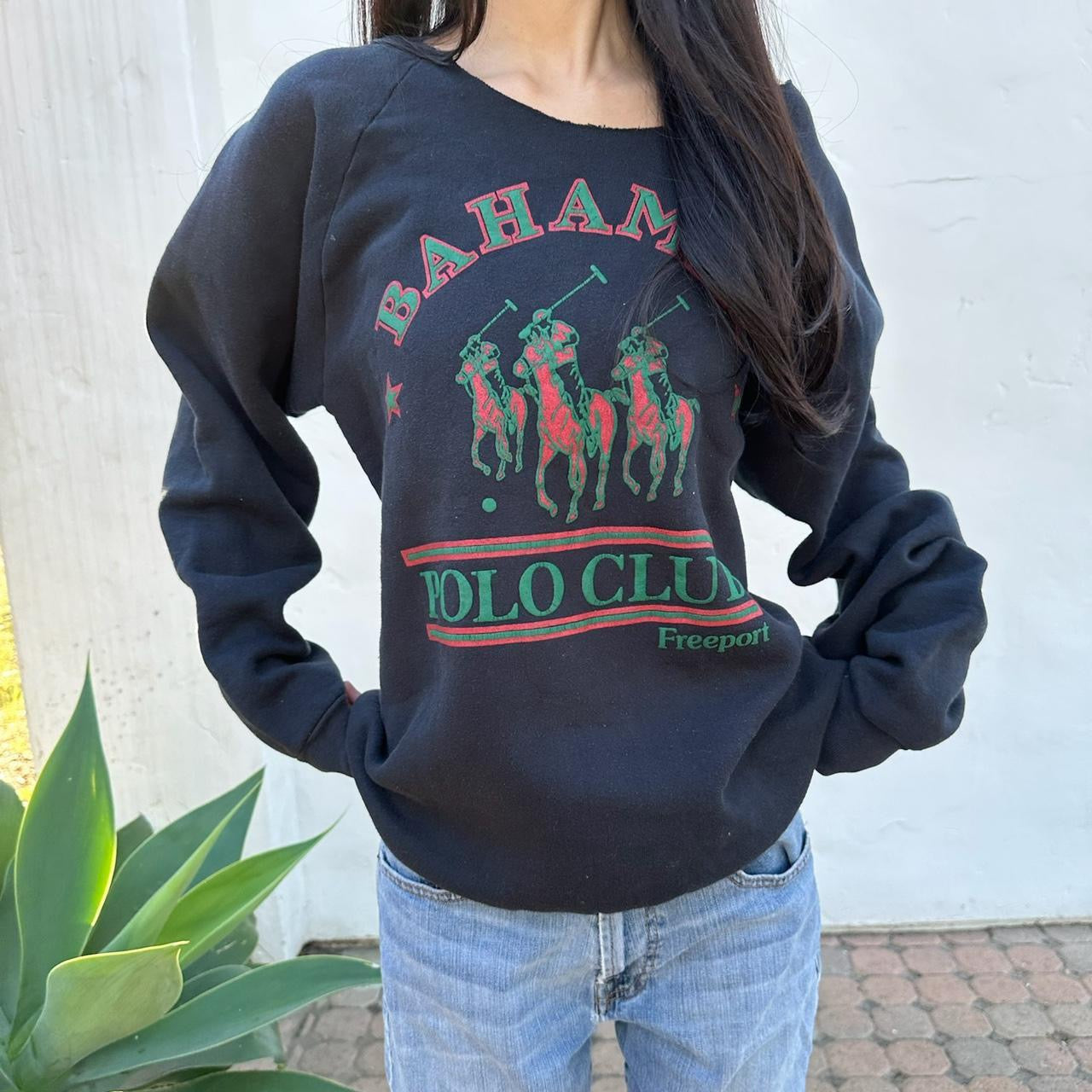 Vintage Bahamas Polo Club sweatshirt