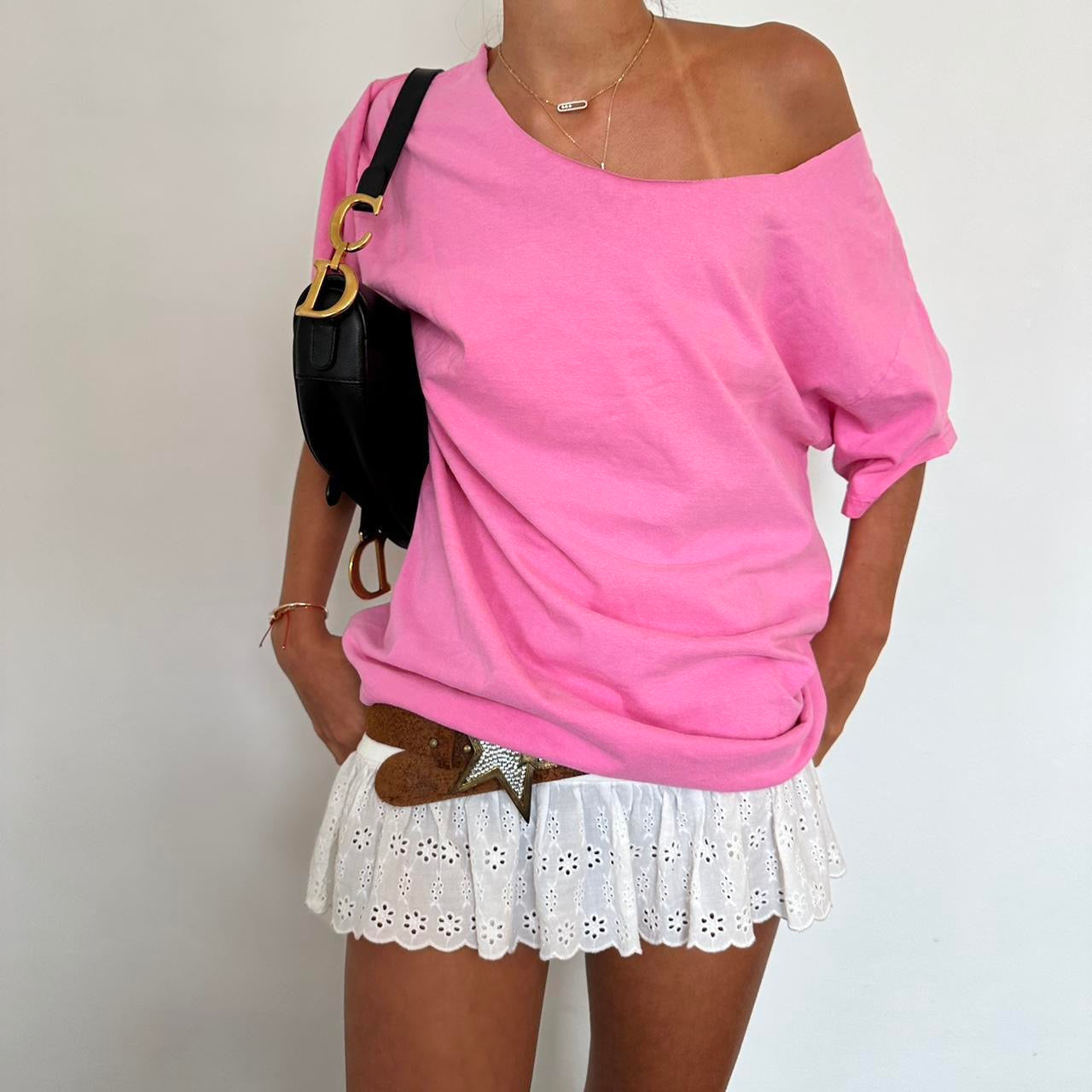 Vintage 90’s basics pink top