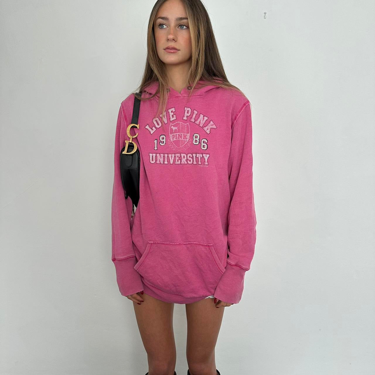 Vintage early 2000s rare Victoria’s Secret Pink University hoodie