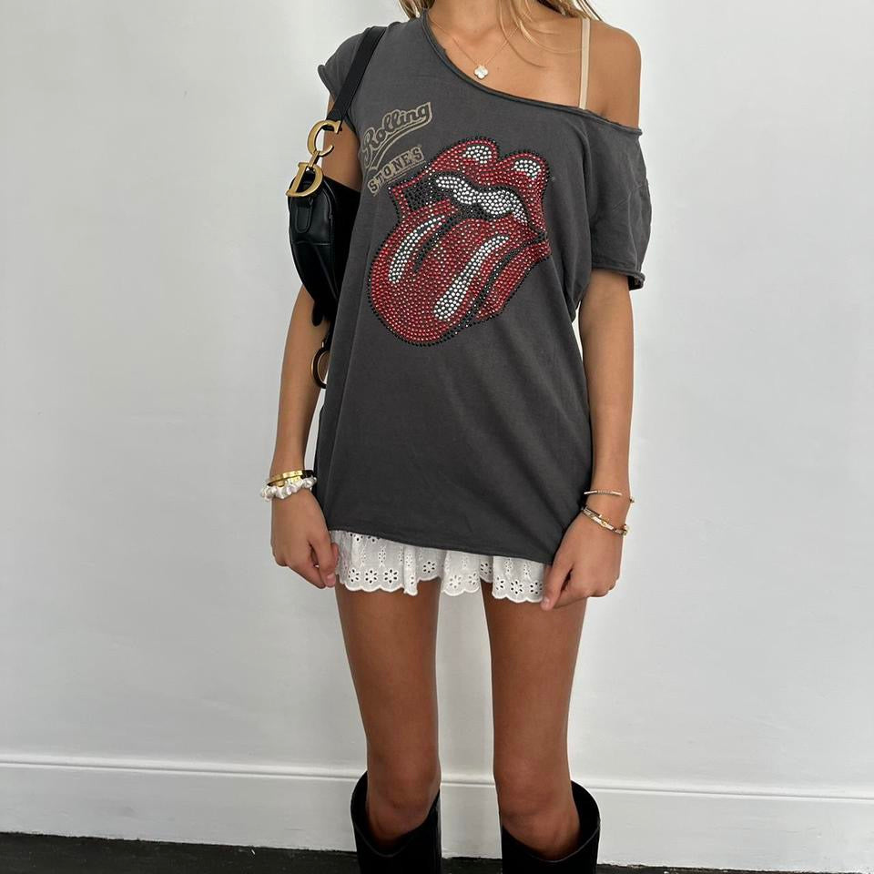 Vintage 2000’s Rolling Stones grey top