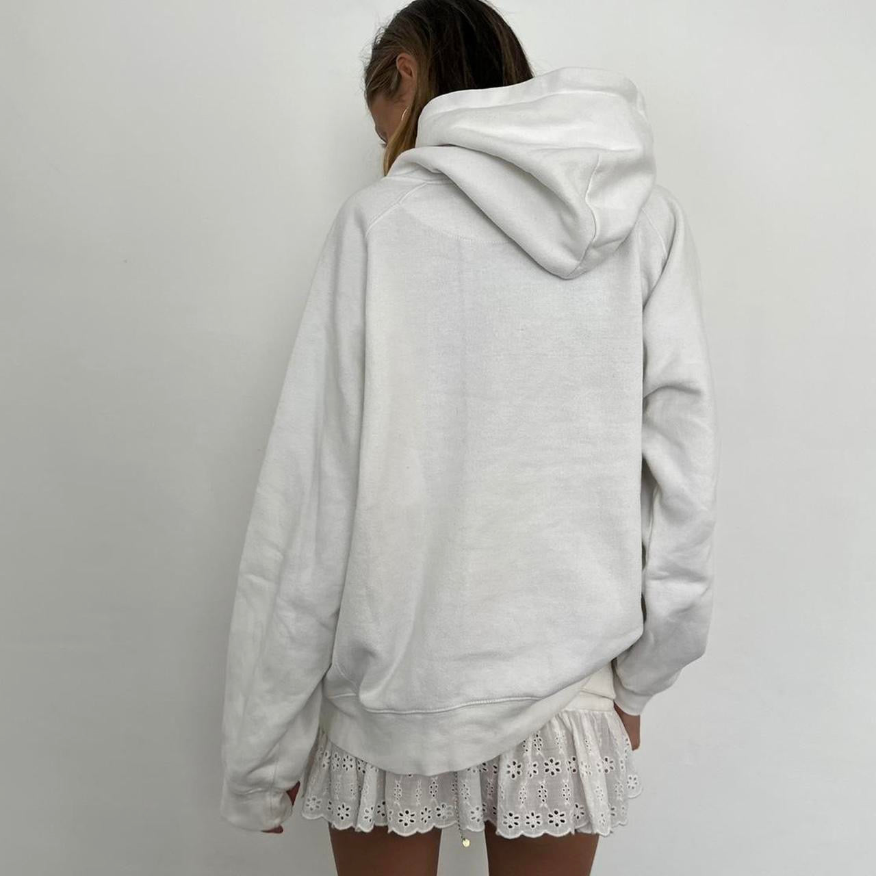 Vintage Sydney 90s white pink hoodie