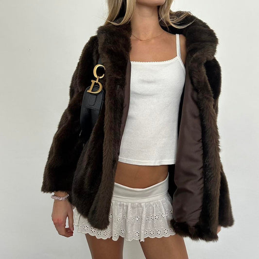 Vintage 2000’s faux fur jacket