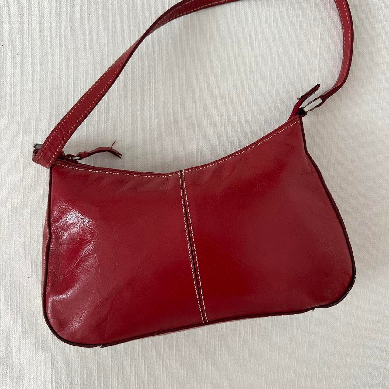 Vintage 90’s red shoulder bag