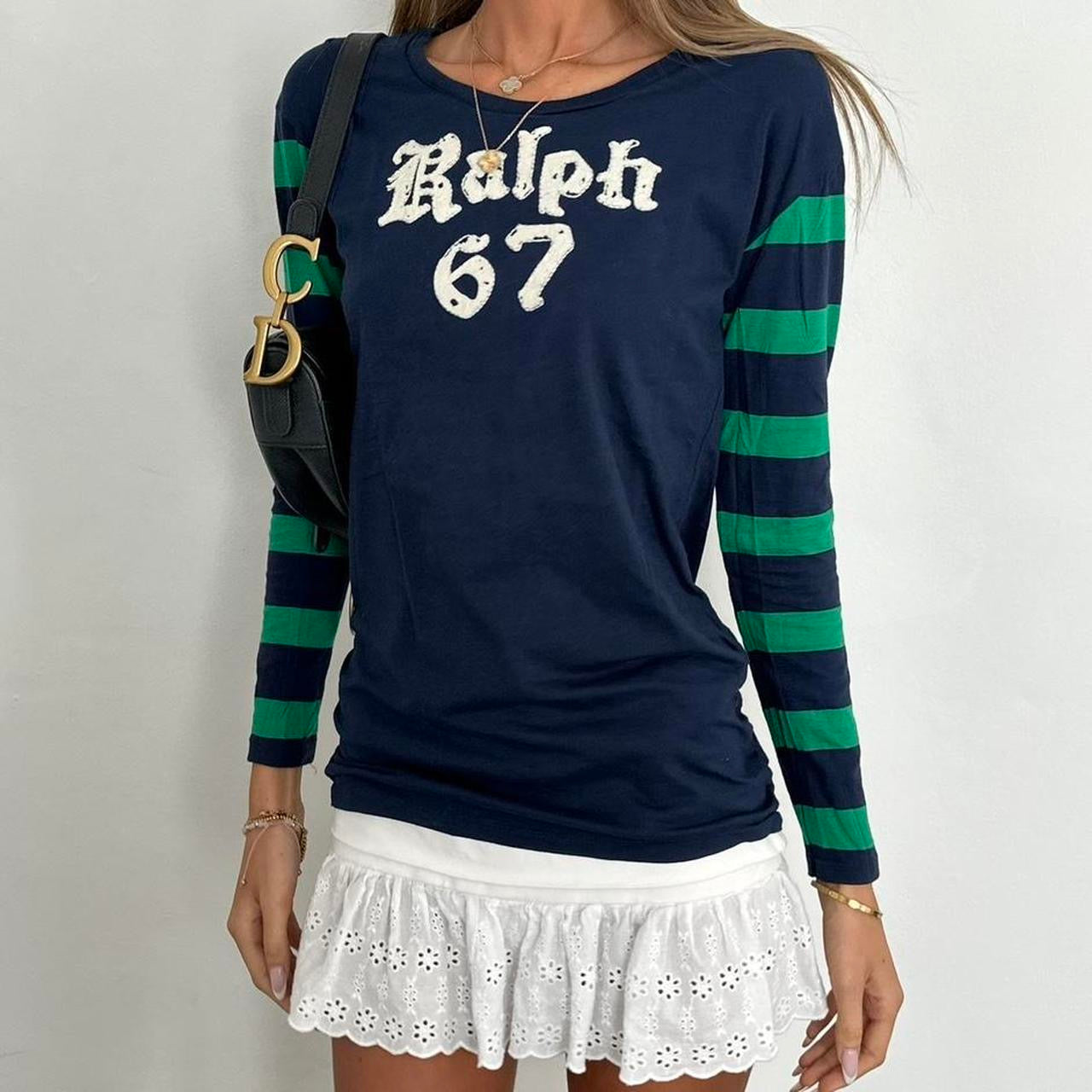 Vintage 00s Ralph Lauren long sleeve striped top