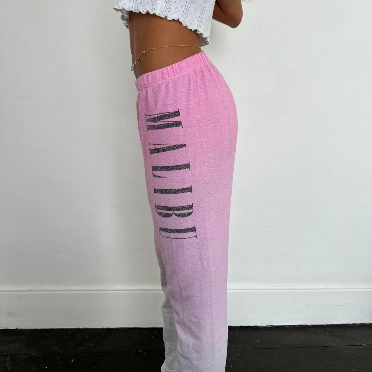 Vintage early 2000s Malibu pink sweatpants